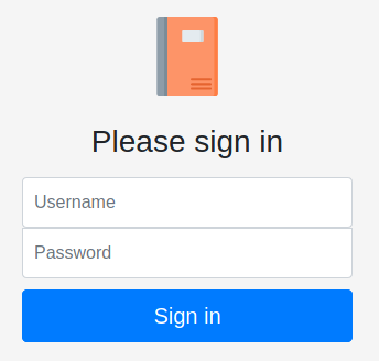 Notebook login