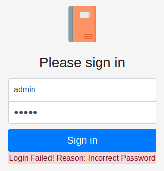 Notebook login error